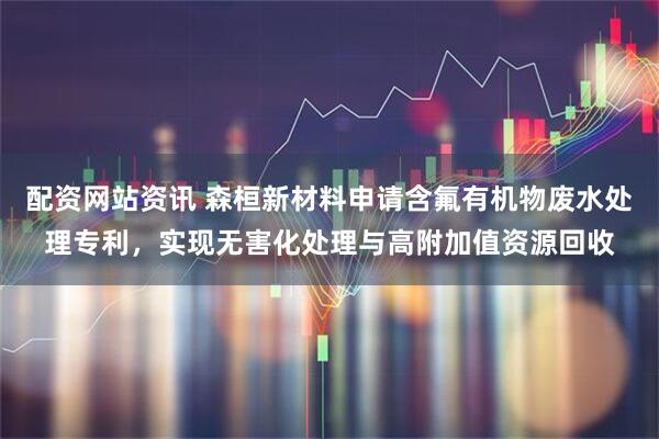 配资网站资讯 森桓新材料申请含氟有机物废水处理专利，实现无害化处理与高附加值资源回收